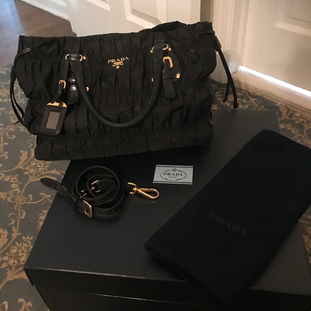 Prada Tessuto Gaufre Nylon Tote - Picture 4 of 7